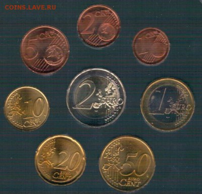 ФРГ НАБОР ЕВРО 2002-2010 (8ШТ) ДО 21.01.16 В 22.00МСК (Б477) - 4-г1