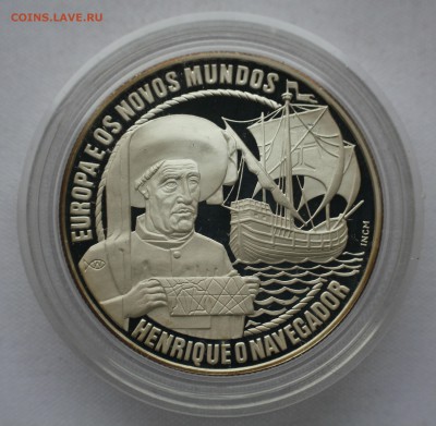 С 1 руб. ПРУФ ПОРТУГАЛИЯ 25 экю 1991г. ПАРУСНИК до 21.01 - IMG_9523.JPG
