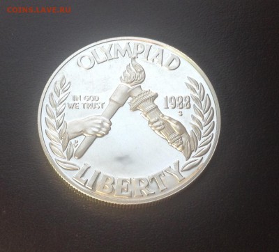 1$ США Олимпиада 1988 г до 20.01.2016 г - image