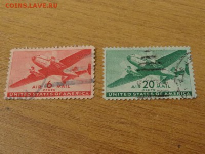 1941-44, США, Авиапочта, без клея - DSC08370.JPG