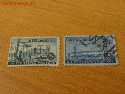 1947, США, Авиапочта, без клея - DSC08372.JPG