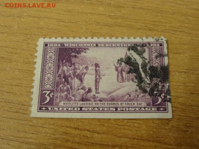 1934, США, шт.Висконсин, без клея - DSC08392.JPG