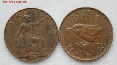 С 1 руб. БРИТАНИЯ фартинги 1924г. и 1941г.РАЗНЫЕ до 22.01. - IMG_9480.JPG