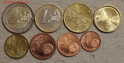 1. 1 цент-2 евро Германия полный набор мешанина UNC до 20.01 - IMG_6237.JPG