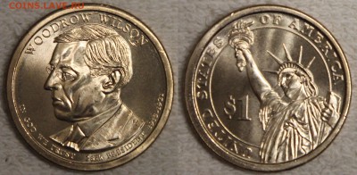 3х1$ США 28 президент Уилсон 2013 до 20.01 c номинала - IMG_6170.JPG
