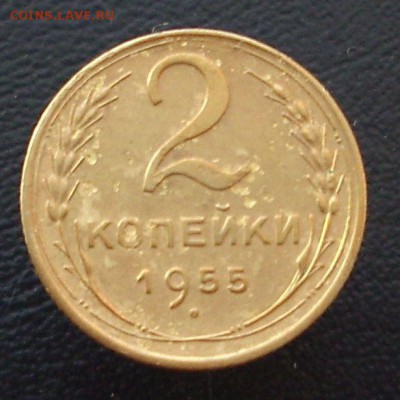 2 копейки 1955 год.   До 21.01.16 г. - IMG_4835.JPG