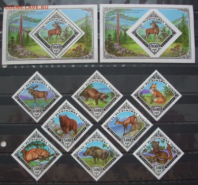 ТУВА. ФАУНА. Звери.. (2 блока, марки).  До 21.01.16 г.. - IMG_4816.JPG