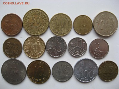 15 монет мира до 22.00 23.01.16 - 11