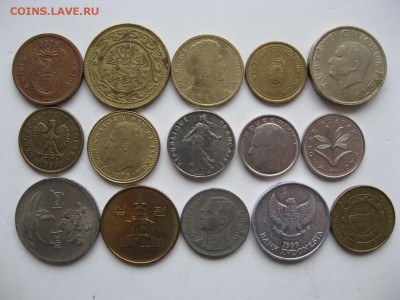 15 монет мира до 22.00 23.01.16 - 12