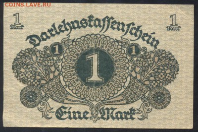 Германия 1 марка 1920 г.  20.01.16 г. 22 -00 МСК. - 1 м. 1920 1