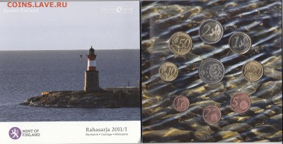 Официальный набор евро Финляндия 2011 Маяки до 22.01.16 - 51 (2)