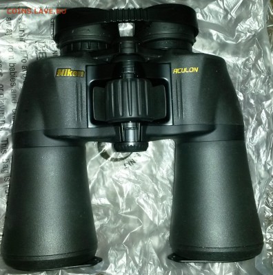 Бинокль nikon aculon a211 10x50 новый до 22.01.2016 - 20160117_182642