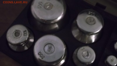 Набор эталонных гирек 500г-0.001 - DSCF3522.JPG