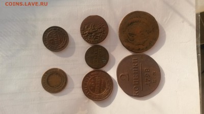 Солянка монет до Петр1, Екатерина2, Павел1 22.01.16. 22-00 - 20160110_103619