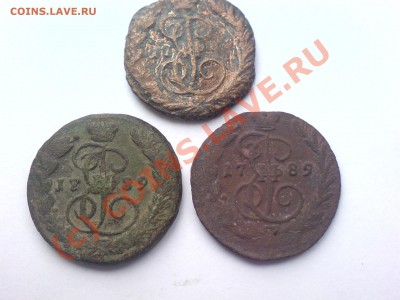 1 копейка 1789 (3шт) до 05.10.10 21.00 по Москве - 170 040