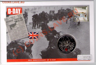 Нумисбриф Гибралтар 2004 1 крона D-Day WWII до 6.10.10 22:00 - scan344