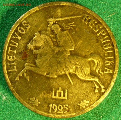 Литва 1925г. 10centu и 1litas. - 01