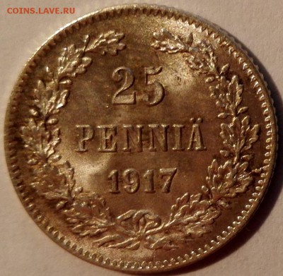 25 пенни 1915, 1916, 1917 UNC - 5