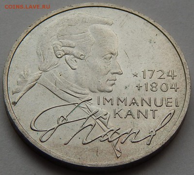 ФРГ 5 марок 1974 Эммануил Кант, до 25.01.16 в 22:00 МСК - 4331.JPG