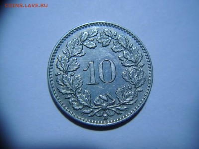 Франция Швейцария Британия до 45 года - Швейцар 10 рап 1930-1.JPG