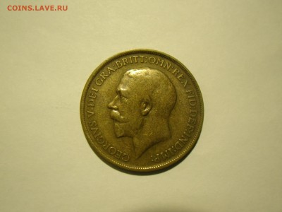Франция Швейцария Британия до 45 года - Британия 1 пен 1913.JPG