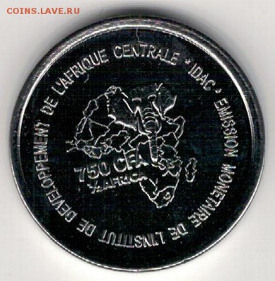 Камерун 750 франков 2005 Пигмеи 25.01.16 в 22.00мск (Б474) - 4-к