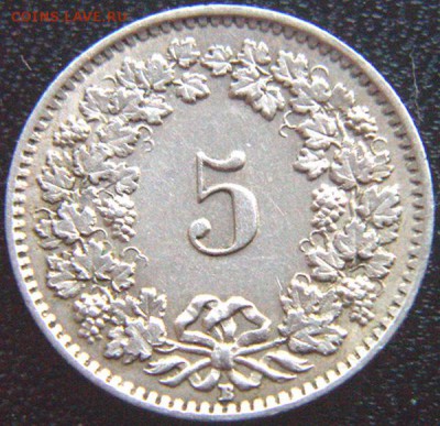 Швейцария_5 раппенов 1925; до 19.01_22.24мск - 10103