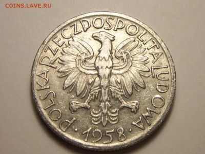 5 Злотых 1958 года Польша - mslfGoI1WhQ