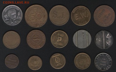 15 иностранных жетонов определение и  оценка - енгг 001