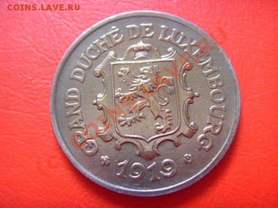 Люксембург 25 сантимов 1919 железо  до 05.10 в 21.00 М - LPIC8638.JPG