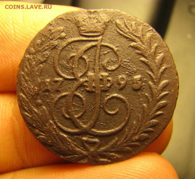 Копейка 1795г. Не прочекан монетного двора - 005i