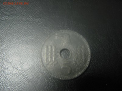 Третий Рейх оккупация 5 рейхспфеннигов 1940 А 22.01 22:10мск - IMG_1325.JPG