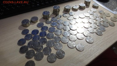 2 и 5 руб. монеты "Война 1812 года" 147 шт. с номинала - IMG_8901.JPG