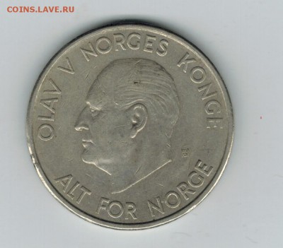 Норвегия 5 крон 1964 до 23.01.16   22-00 - 1 24