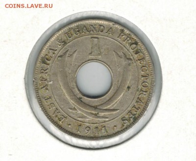 Восточная африка 1 цент 1911 до 23.01.16   22-00 - 1 1