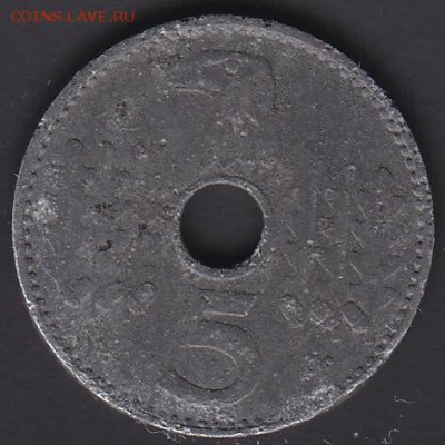 Третий Рейх оккупация 5 рейхспфеннигов 1940 А 22.01 22:10мск - IMG_0005