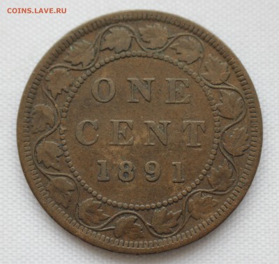 С 1 руб. КАНАДА 1с 1891г. ВИКТОРИЯ пожилая  до 27.01 в 22 - IMG_9553.JPG