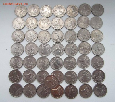 1 коп2001 СП (36 шт), 2001 М (14 шт). Хорошие!!! - 36сп 14 м рев.JPG