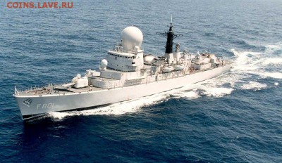 Монеты с Корабликами - F801_Tromp