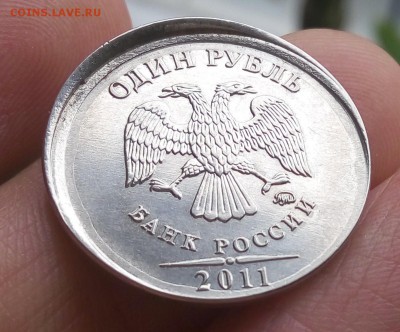 1 рубль 2011ммд смещение - P60121-140200