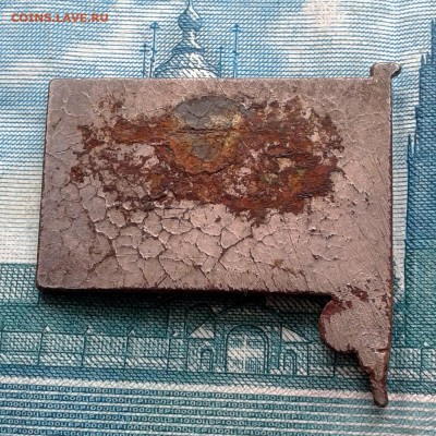 Знак Ленин "траурный" 1870-1924 цельноштампованный до 27.01 - 20160121_124158