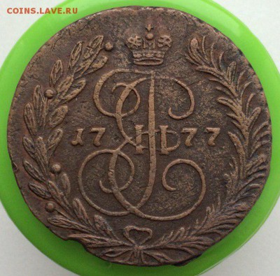 Копейка 1704 года (БК) и две копейки 1777 года (ЕМ) - iNzQ1WkIGBI