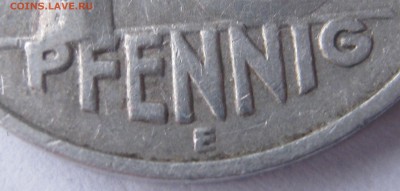 ГДР 10 пфеннигов 1950 Е НЕЧАСТАЯ + 10 пфеннигов 1948 А. - 003.JPG