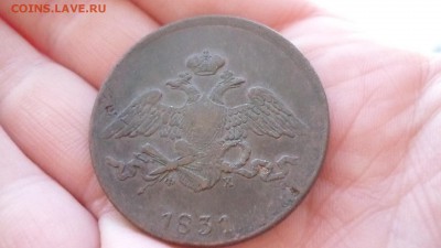 5 копеек 1831 ЕМ ФХ ХОРОШАЯ ДО 27.01.16 22.30 по МСК - P1020978.JPG