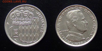 1 - Монако 1 франк (1968)