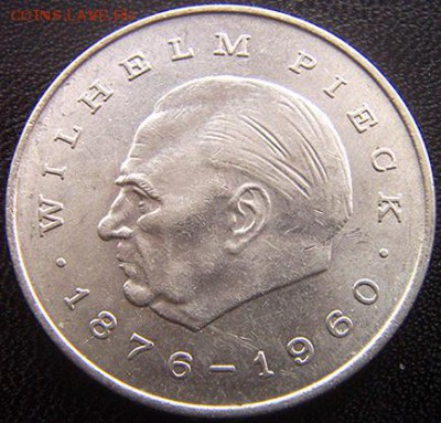 ГДР_20 марок 1972 "Вильгельм Пик"; до 23.01_22.18мск - 10696