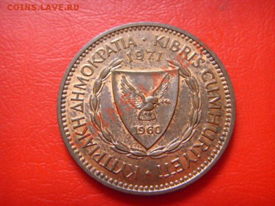Кипр 5 милс 1971 . Парусник. unc.  до 06.10 в 21.00 М - LPIC8713.JPG