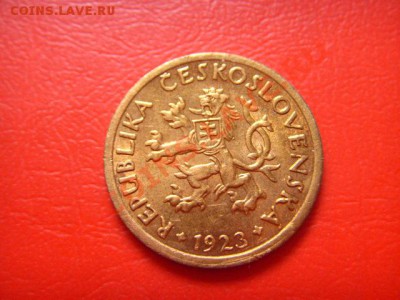 Чехословакия 10 геллеров 1923. unc.  до 06.10 в 21.00 М - LPIC8711.JPG
