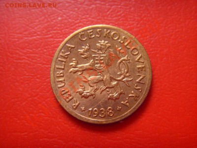 Чехословакия 5 геллеров 1938 . unc.  до 06.10 в 21.00 М - LPIC8709.JPG