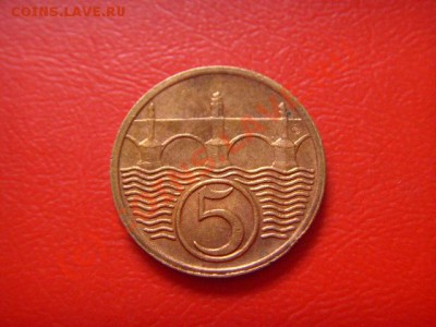 Чехословакия 5 геллеров 1938 . unc.  до 06.10 в 21.00 М - LPIC8708.JPG